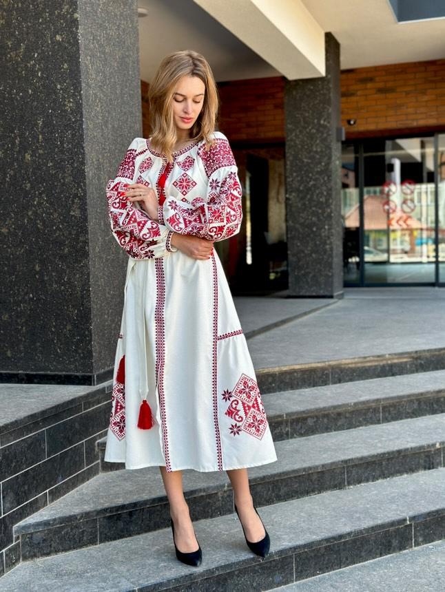 Linen embroidery dress Natalka wait time 3-5 weeks