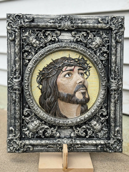 Wooden Icon Jesus Christ