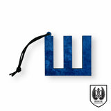 Velvet Cyrillic Letter Christmas Ornament