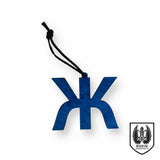 Velvet Cyrillic Letter Christmas Ornament