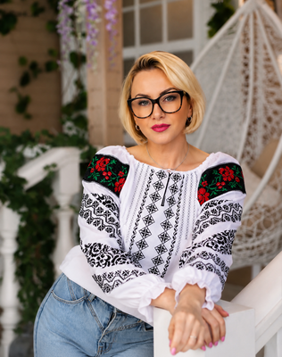 Ukrainian Embroidered Blouse for Women | Floral Vyshyvanka | Boho Embroidery Shirt | Traditional Ukrainian вышиванка | Gift for Her