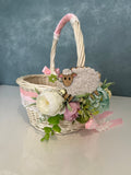 Easter Basket for kids “ Pink sheep ”