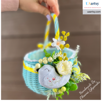 Designer Easter Basket “ Ukraine “ collection for kids