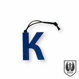 Velvet Cyrillic Letter Christmas Ornament