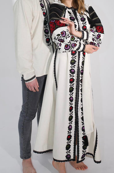 Linen Woman embroidery dress “Borshchivka” no mm
