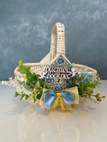 Decorated Easter Basket for kids “ Ukrainian”