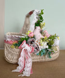 Decorated Easter Basket “ Pink Fantasy “ collection/ adult