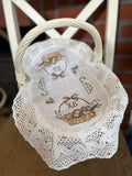 Easter Basket brown Cover / napkin 45* 30 cm