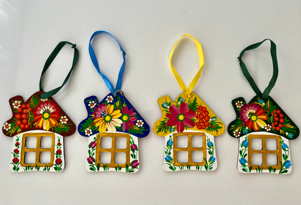 Hand painted ornaments / Petrykivka / HOME / #11
