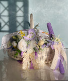 Designer Easter basket “Lavender collection “/ adult