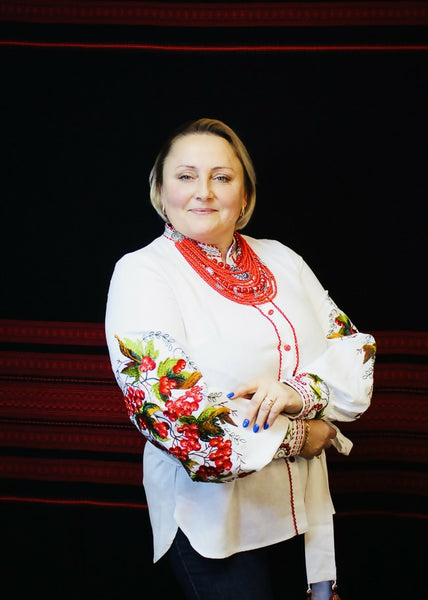 Ukrainian Embroidered Blouse “Kalyna”