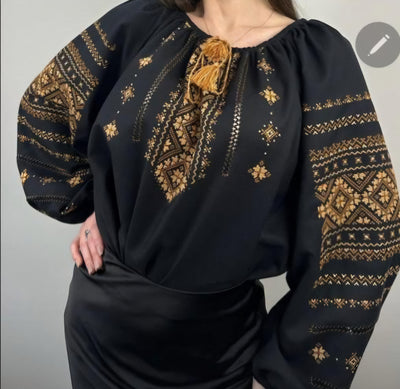 Woman HAND embroidery shirt “Zlata