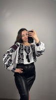 Woman embroidery shirt/blouse "Olenka" size M-L