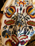 Linen Woman embroidery dress ( L/M)