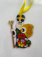 St Mykolay Hand painted ornaments / Petrykivka / st Nicholas