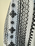 Linen Woman HAND embroidery shirt “ Evening Star”