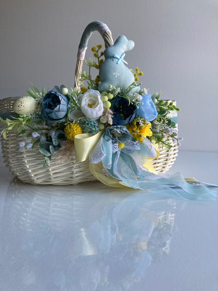 Designer Easter Basket “Grey Boy“ collection / adult