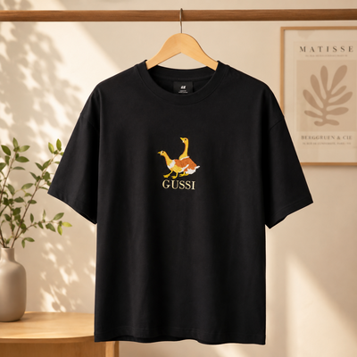Funny Goose “GUSSI” Embroidered T-Shirt 🪿