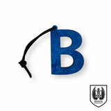 Velvet Cyrillic Letter Christmas Ornament