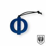 Velvet Cyrillic Letter Christmas Ornament