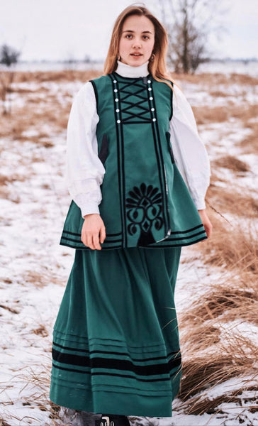 Antique Ukrainian Corset " Derevo"