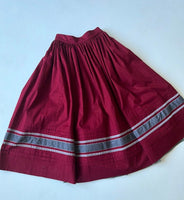 Woman skirt "Svitlana" / Antique skirt / Lesya Ukrainka style / S or M / Reversable