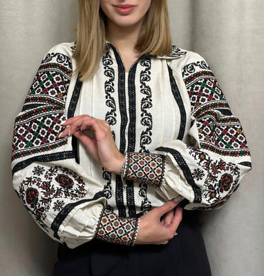Woman embroidery shirt “Solomia” 2XL, 3XL