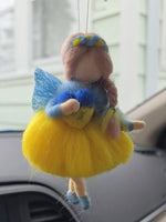 Ukrainian Angel/ girl / ornament / car pendant