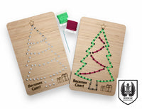 DIY Christmas Embroidery Board-artsy