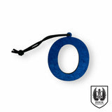 Velvet Cyrillic Letter Christmas Ornament