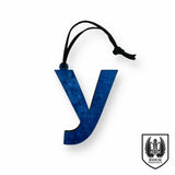 Velvet Cyrillic Letter Christmas Ornament