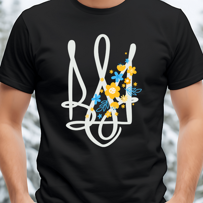 Ukrainian Trident T-shirt | 100% Cotton | FREE SHIPPING for USA