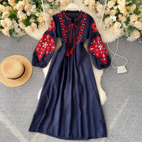 Woman embroidery dress / modern design " Maryna"