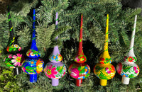 Sale / Hand painted ornaments, Petrykivka ( tree topper)