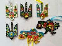 Hand painted ornaments / Petrukivka / Ukrainian