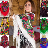Traditional Ukrainian Woolen shawl / scarf
