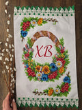 Hand Embroidery Beads Easter Basket  Cover “XB”