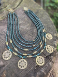 Ceramic Necklace " Milana"