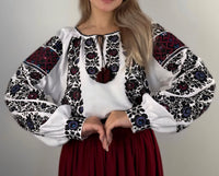 Woman embroidery shirt/blouse "Olenka" size M-L