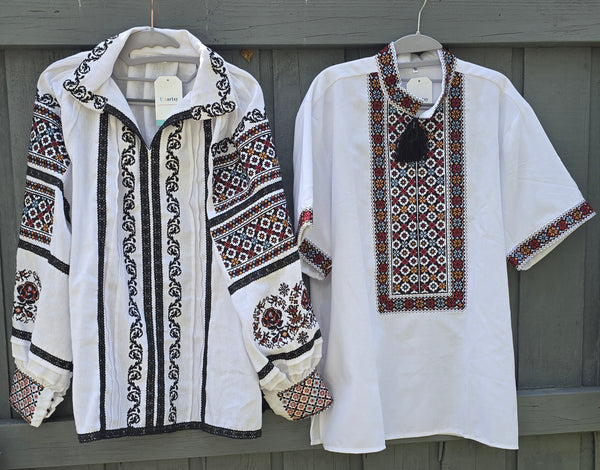 Woman & man embroidery shirts “Sofia and Danylo"