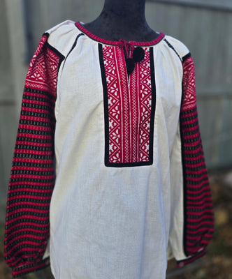 Woman HAND embroidery shirt “Rizdvo” size S-L