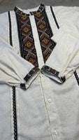 Man HAND embroidery shirt "Orest" size 2xl-3xl