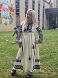 Woman embroidery dress “Eugenia”