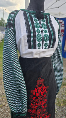 Woman HAND embroidery shirt “ Yaroslava” size S-L
