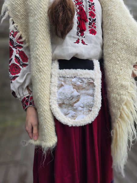 Pocket/ bag / Ladunka "Sheep"