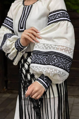 Woman HAND embroidery shirt “ Yara”