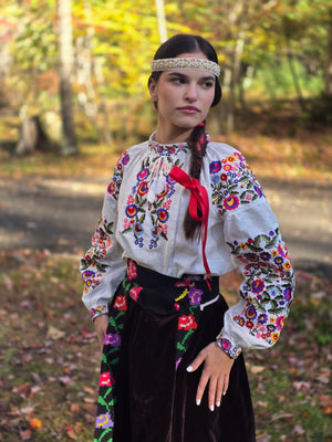 Embroidery shirt “Olenka” size XS