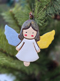 Handmade ceramic Christmas Angel