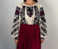 Woman embroidery shirt “Borshchivka kvitka” size S-L