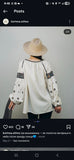 Woman HAND embroidery shirt “Halyna” size L-2XL